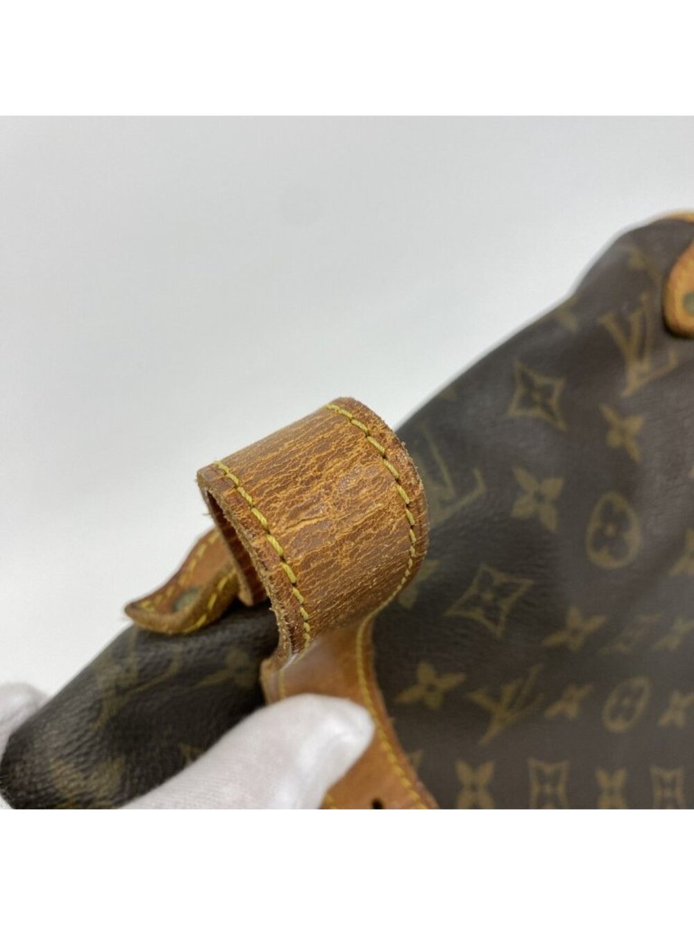 Louis Vuitton Shoulder Bag Monogram Saumur 35 Brown - Picture 7 of 10